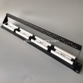 10 Inch 1U Patch Panel 1U 24 ports patch panel with cable management Supplier